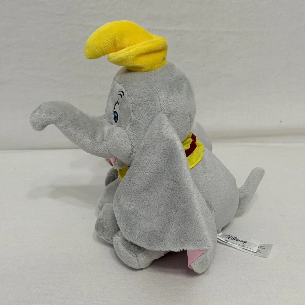 Disney Dumbo Plush Toy Unisex‎ Small Grey Excellent Flying Elephant Circus Hat